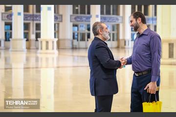 استقرار میز خدمت سازمان ورزش در مصلای تهران 7
