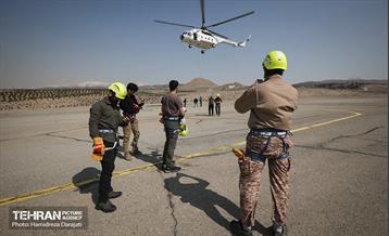 سومین تمرین مشترک امداد هوایی کلانشهر تهران /2
