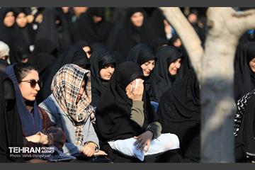 عزاداری شهادت حضرت فاطمه(س) در منطقه 17 24