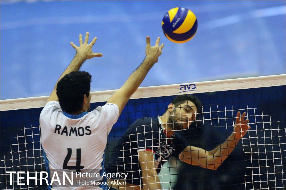 دیدار ایران و آرژانتین در لیگ جهانی والیبال 22