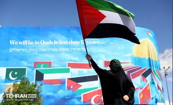 راهپیمایی وز قدس در پایتخت 45