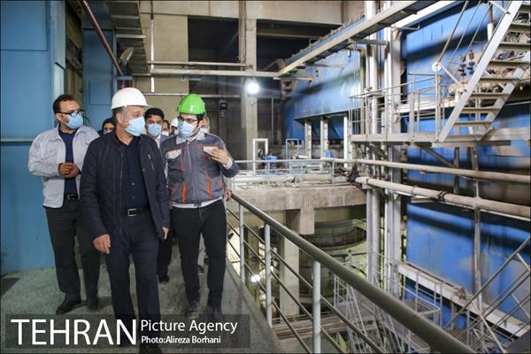 بازدید کارگروه رفع بوی نامطبوع تهران از مجتمع آرادکوه 19