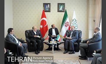 دیدار دکتر قالیباف با دکتر کادیرتوپباش شهردار استانبل 2