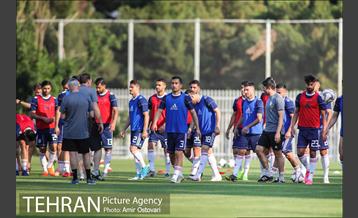تمرین تیم ملی فوتبال زیر نظر ویلموتس با حضور پرسپولیسی‌ها 40