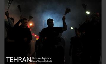 عزاداری شب تاسوعا در خیابان های تهران 38