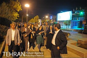 شبگردی اصحاب رسانه به میزبانی منطقه 9 35