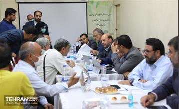 جلسه نظارت ستادی و دیدار مردی شهردار تهران در منطقه 13