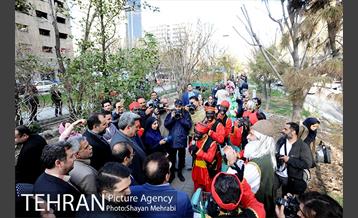 بازدید شهردار تهران از نوروزگاه بلوار کشاورز 5