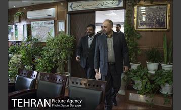 بازدید عبدالرحیم کرکه‌آبادی از سازمان بهشت زهرا (س)  1