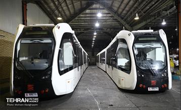 تست تراموای چرخ لاستیکی در تهران 31