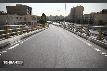 اینجا کارگاهه؛ پل تقاطع غیر همسطح در بزرگراه شهید باقری 28