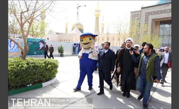 بازدید معاون فرهنگی و اجتماعی شهرداری از نمایشگاه عطر یاس 7