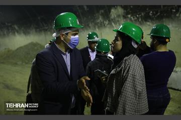بازدید اصحاب رسانه از پارکینگ نیایش 4