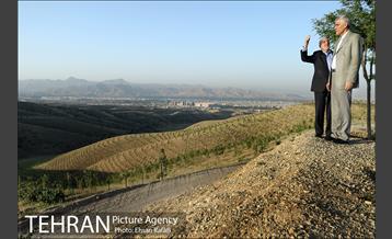 بازدید شهردار تهران از طرح‌های جنگل کاری شمال تهران  3