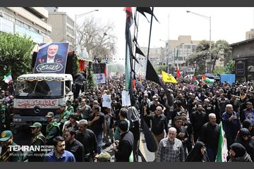 تشییع پیکر شهید اسماعیل هنیه در تهران - 2 10