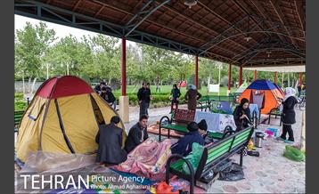 روز طبیعت بارانی در بوستان رازی 15