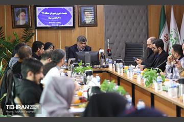 نشست خبری شهردار منطقه 21 6