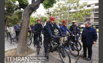 پویش سه شنبه های بدون خودرو با حضور شهردار تهران 7