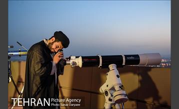 استهلال هلال ماه شوال از فراز برج میلاد تهران 27