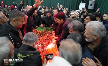 وداع با پیکر شهدای حافظان نظم و امنیت 25