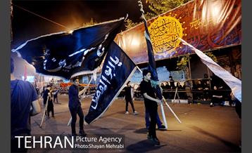 شور حسینی در خیابان گرگان 25