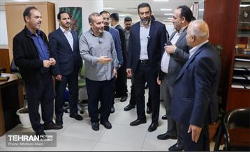 بازدید مدیرکل حوزه شهردار تهران از مرکز مطالعات و برنامه‌ریزی شهرداری تهران 21