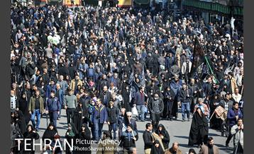 اجتماع عزاداران فاطمی در میدان هفت تیر 39