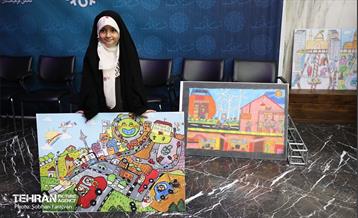 اولین مسابقه نقاشی کودکان به مناسبت روز جهانی کلانشهرها 4