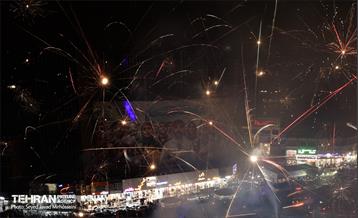 نورافشانی میدان ولیعصر(عج) به مناسبت نیمه شعبان 18