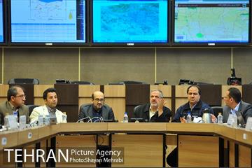 بازدید احمد مسجد جامعی از مراکز مرتبط با زلزله تهران 5