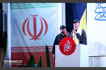 اجتماع مردم تهران در قدردانی از همراهی حزب الله لبنان 4