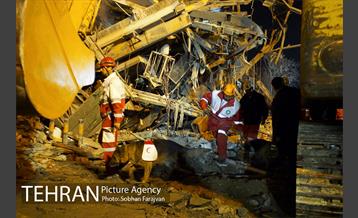 امداد رسانی شبانه در حادثه پلاسکو -2 14