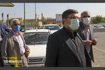 جلسه و بازدید میدانی جعفر شربیانی از منطقه ۲۰