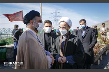 آیین غرس درخت در کوهسار  با حضور معاون فرهنگی قوه قضاییه 5