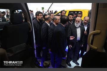 مراسم افتتاح پنجمین نمایشگاه خودرو تهران 14