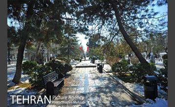 فصل زمستان در بوستان ملت 4