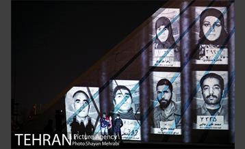 ویدئومپینگ و نور افشانی میدان آزادی به مناسب سالروز پیروزی انقلاب اسلامی 7