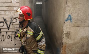 آتش‌سوزی انبار لوازم موتورسیکلت 3