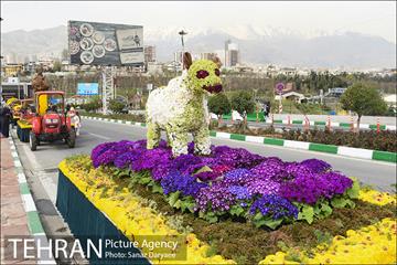 کاروان گل«استقبال از نوروز» در تهران 9