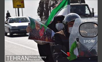 راهپیمایی 22 بهمن در منطقه بیست 15