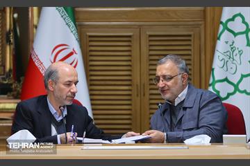 نشست مشترک وزیر نیرو و شهردار تهران 19