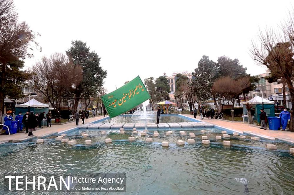 مراسم شهادت حضرت فاطمه الزهرا(س) در میدان نبوت 5