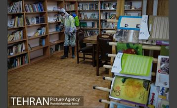 ضد عفونى مساجد و کلیساهاى منطقه 6 3