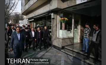 نصب سردیس و نامگذاری خیابان همایون شهنواز 14