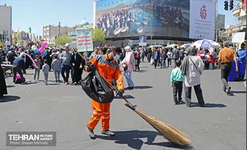 خدمات شهرداری تهران در پایان روز قدس 15