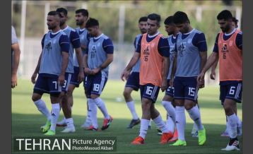 تمرین تیم ملی فوتبال ب ایران زیر نظر ویلموتس 10