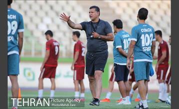 تمرین تیم فوتبال سایپا تهران