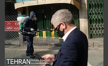 عملیات ضدعفونی المان های شهری منطقه 6 17