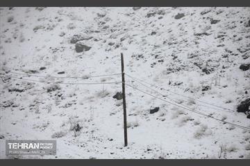 بارش برف زمستانی در تهران 6