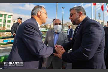 آیین افتتاح تقاطع غیرهمسطح پل شهید محسن سیفی 4